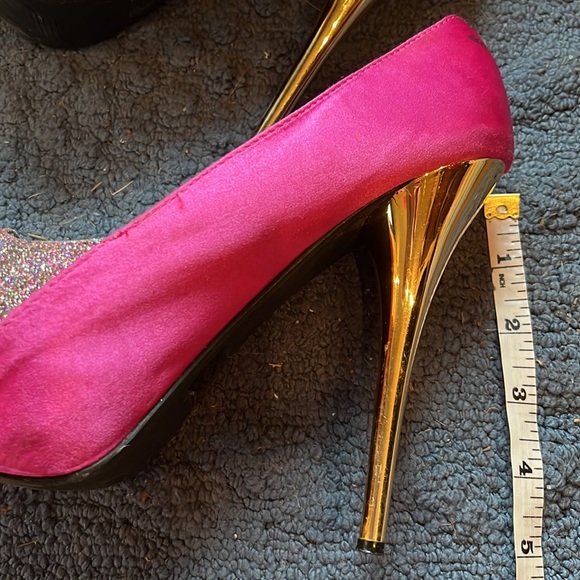 Qupid hot pink heels 7 - Picture 7 of 7